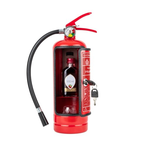 Gaśnica Mini Barek - Na palące pragnienie - prezent dla faceta, strażaka