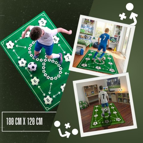 Duża mata treningowa do piłki nożnej Sprintigo ProMat XXL 180x120