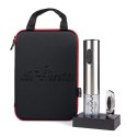 Elektryczny korkociąg Silver Twister Deluxe - na prezent - eleganckie etui