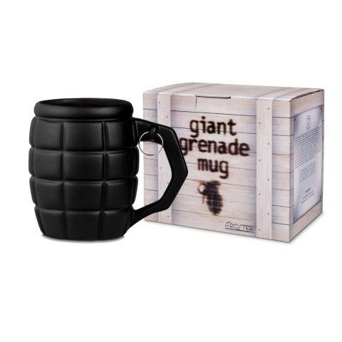 Gigantyczny Kubek Granat Czarny jak kufel do piwa