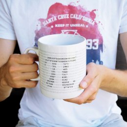 Gigantyczny Kubek Matematyka Programisty pi