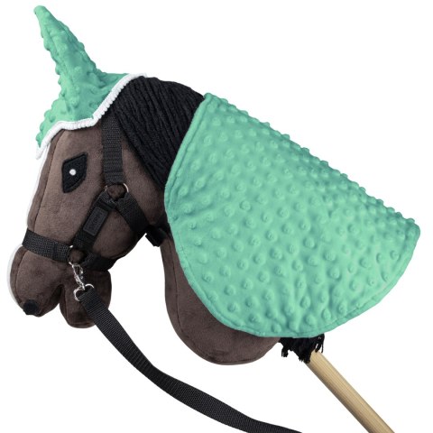 Derka i nauszniki Skippi dla Hobby Horse - zielony - pastelowa