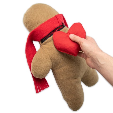 Grzejący Pierniczek termofor serce pestki wiśni