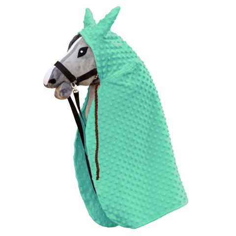 Peleryna Skippi dla Hobby Horse - miętowy - prezent dla dziewczynki