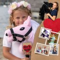 Różowy Hobby Horse Skippi A5 - lekki i poręczny - prezent dla dziewczynki