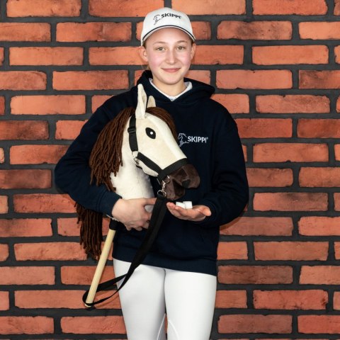 Skippi Hobby Horse z kantarem - Biszkopt - A3 HH - prezent na dzień dziecka