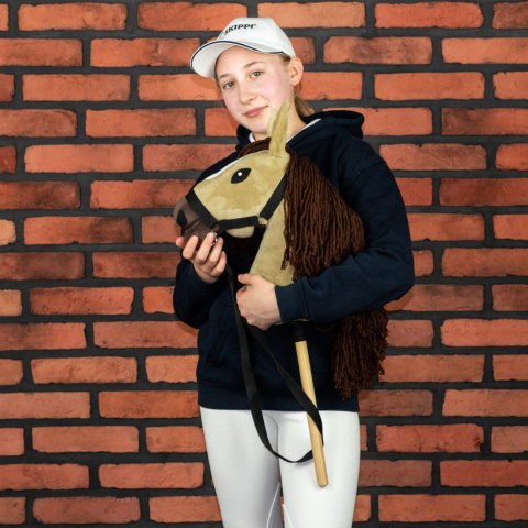 Skippi Hobby Horse z kantarem - Karmel - A3 HH - prezent na dzień dziecka