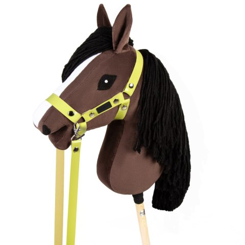 Skippi Kantar dla Hobby Horse - wodze, ekoskóra - jasny zielony