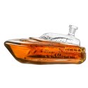 Karafka Yacht 1L - akcesoria do whisky - w kształcie luksusowego jacht -u
