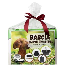 Zestaw Prezentowy dla Babci Grzybiarki - na Dziań Babci - na urodziny