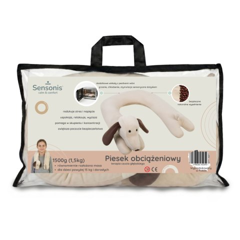 Sensonis Pluszak Obciążeniowy Pies Jamnik 1.5 kg