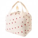 Torba termiczna do przenoszenia żywności LUNCH BOX truskawki 26x21x18cm PJM42